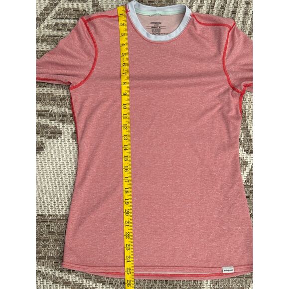 Patagonia W's Capilene 2 Lightweight Red Crew Size Medium - Picture 5 of 7